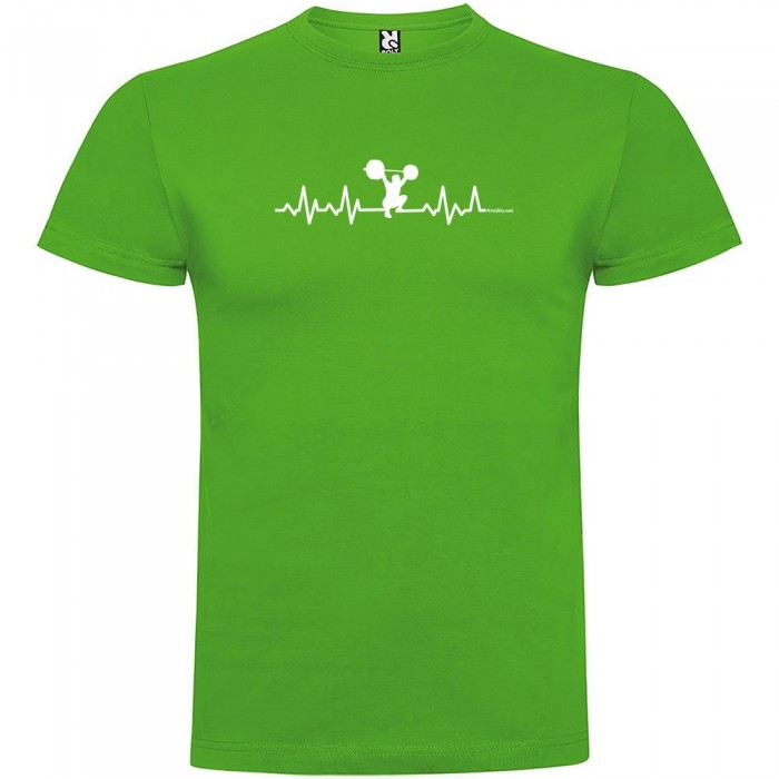 [해외]KRUSKIS Fitness Heartbeat 반팔 티셔츠 7137539810 Green