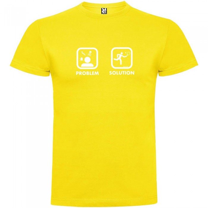 [해외]KRUSKIS 프로blem 솔루션 Smash 반팔 티셔츠 12137538189 Yellow