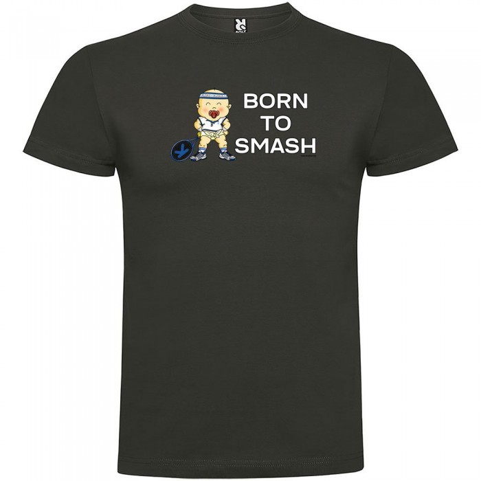[해외]KRUSKIS Born To Smash 반팔 티셔츠 12137538797 Dark Grey