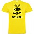 [해외]KRUSKIS Keep Calm And Smash 반팔 티셔츠 12137539130 Yellow