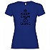 [해외]KRUSKIS 반팔 티셔츠 Keep Calm And Go 스키ing 5137539363 Royal Blue