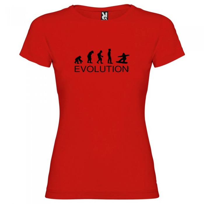 [해외]KRUSKIS 반팔 티셔츠 Evolution Snowboard 5137539399 Red