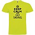 [해외]KRUSKIS 반팔 티셔츠 Keep Calm And Go 스키ing 5137539359 Light Green