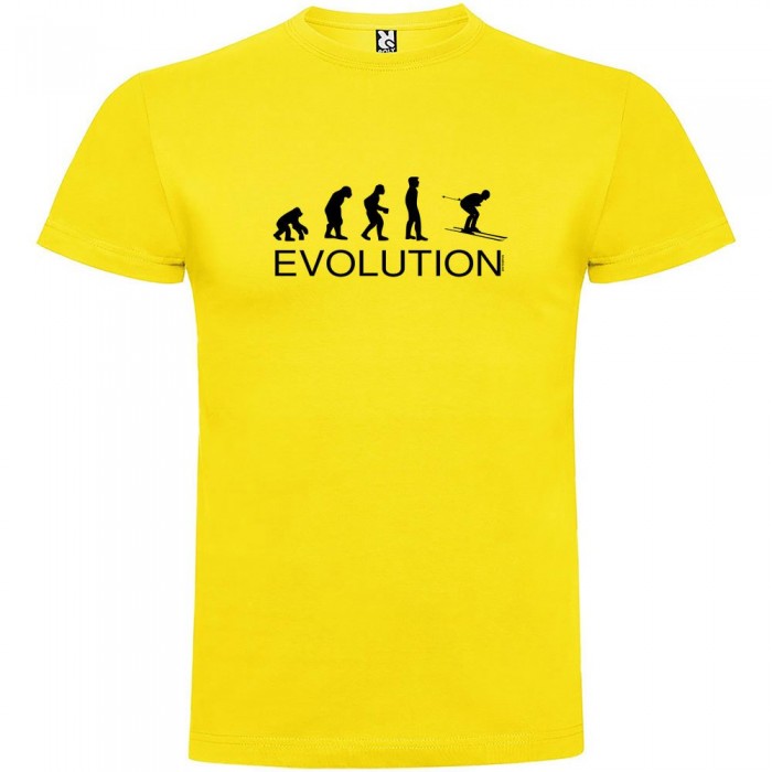 [해외]KRUSKIS 반팔 티셔츠 Evolution 스키 5137539388 Yellow