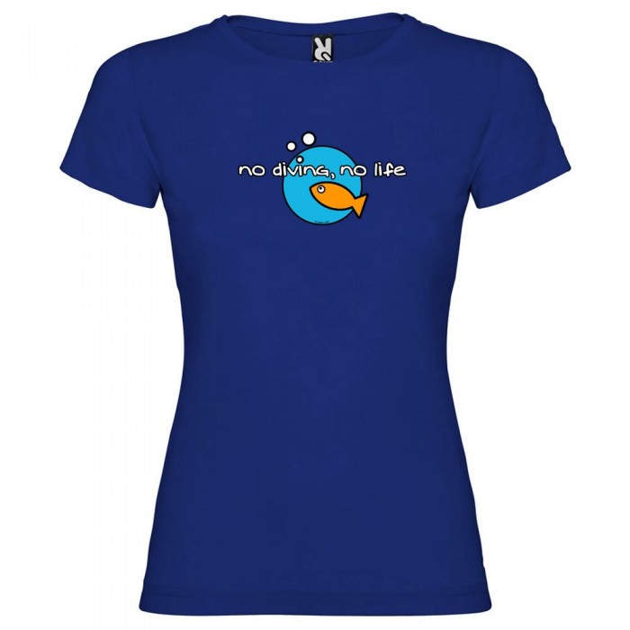 [해외]KRUSKIS No Diving No Life 반팔 티셔츠 10137537750 Royal Blue
