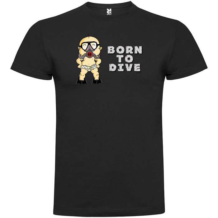 [해외]KRUSKIS Born To Dive 반팔 티셔츠 10137537755 Black