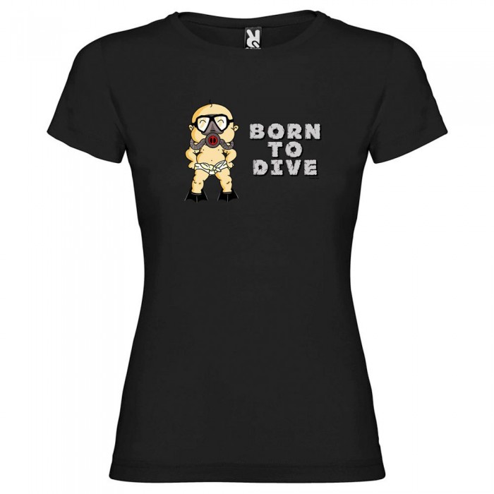 [해외]KRUSKIS Born To Dive 반팔 티셔츠 10137537763 Black