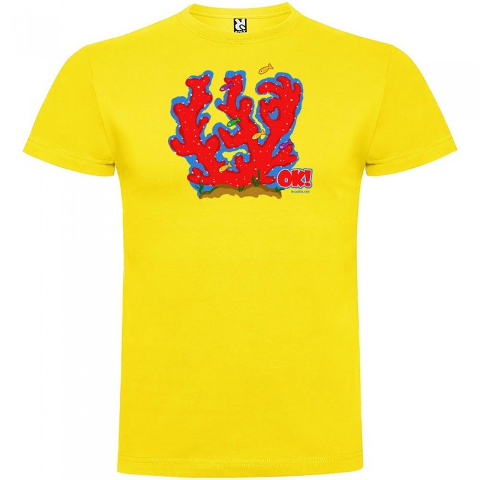 [해외]KRUSKIS Coral OK 반팔 티셔츠 10137537764 Yellow