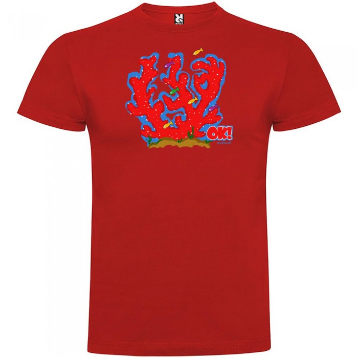 [해외]KRUSKIS Coral OK 반팔 티셔츠 10137537767 Red