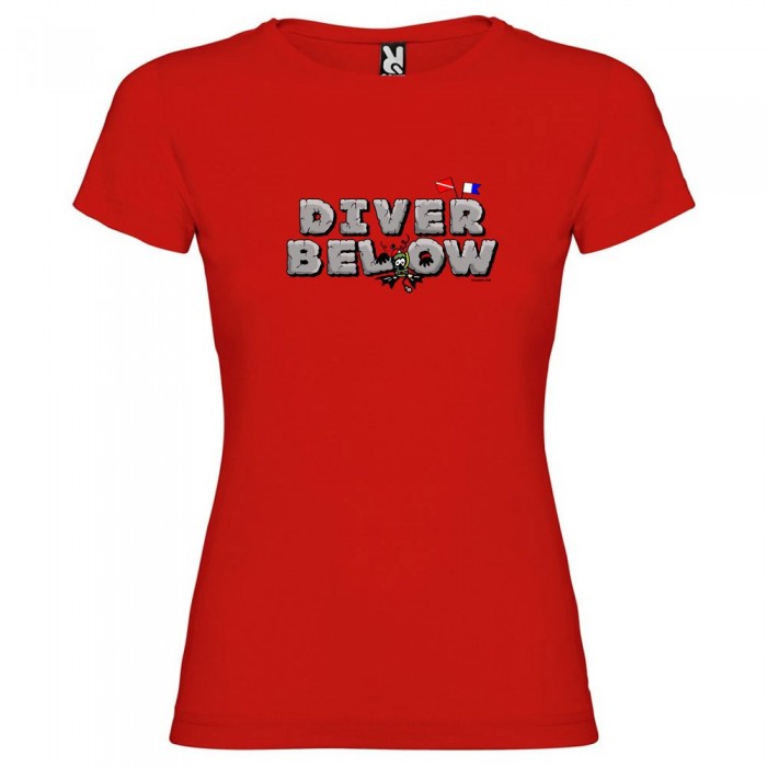 [해외]KRUSKIS Diver Below 반팔 티셔츠 10137537791 Red