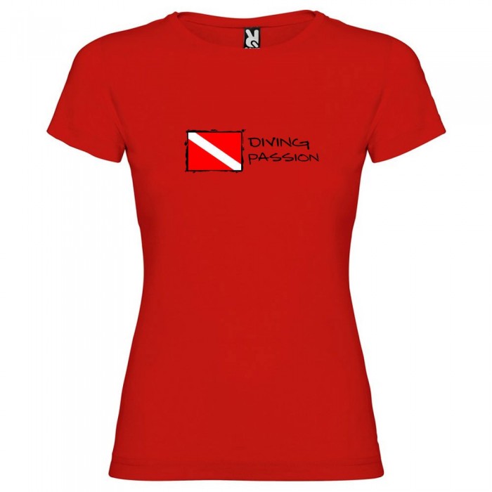 [해외]KRUSKIS Diving Passion 반팔 티셔츠 10137537799 Red