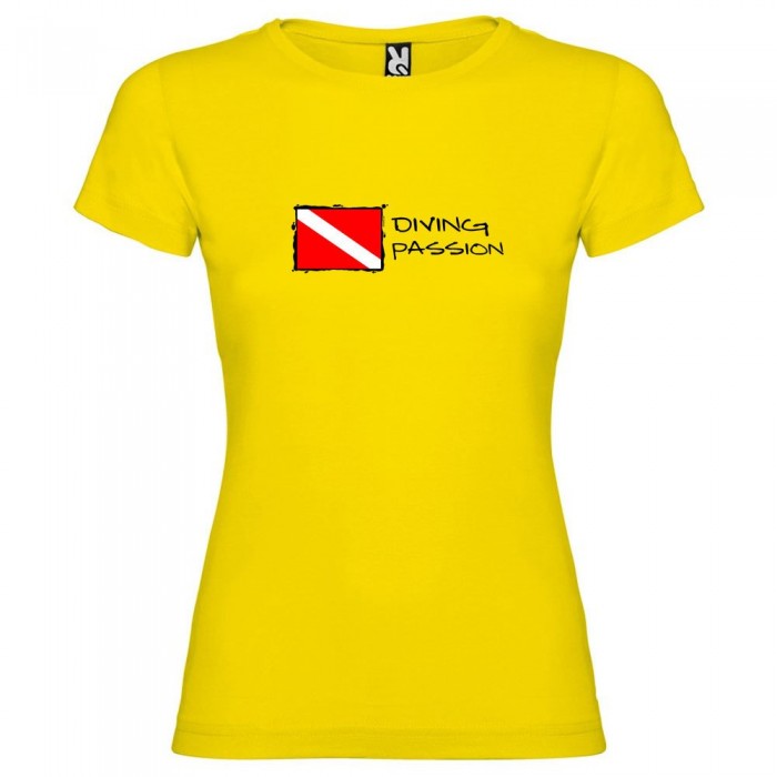 [해외]KRUSKIS Diving Passion 반팔 티셔츠 10137537801 Yellow