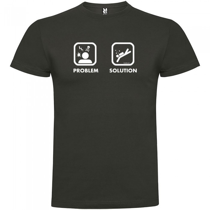[해외]KRUSKIS 반팔 티셔츠 프로blem 솔루션 Dive 10137537832 Dark Grey