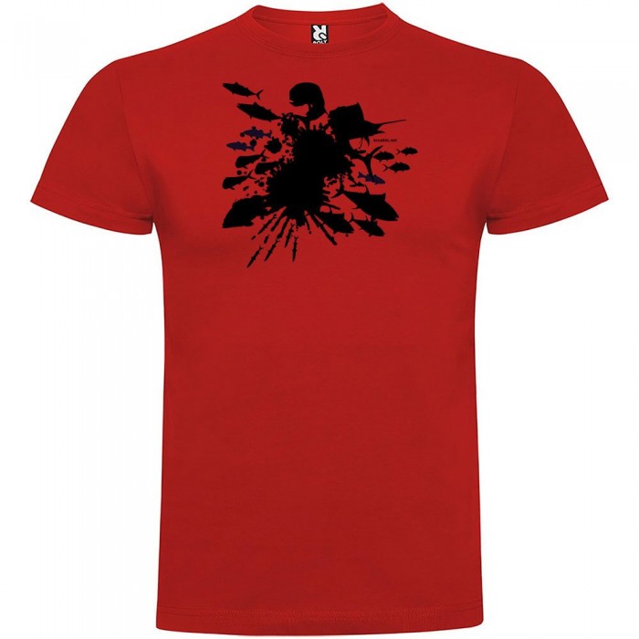 [해외]KRUSKIS Splash 반팔 티셔츠 10137537840 Red