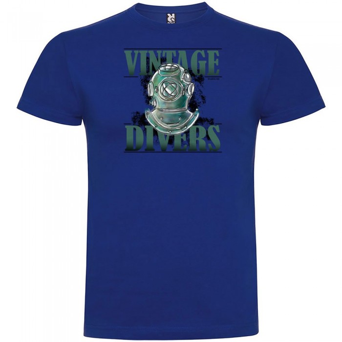 [해외]KRUSKIS Vintage Divers 반팔 티셔츠 10137538242 Royal Blue