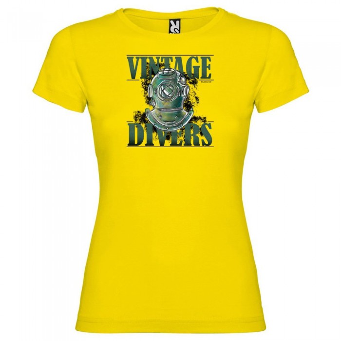 [해외]KRUSKIS Vintage Divers 반팔 티셔츠 10137538246 Yellow