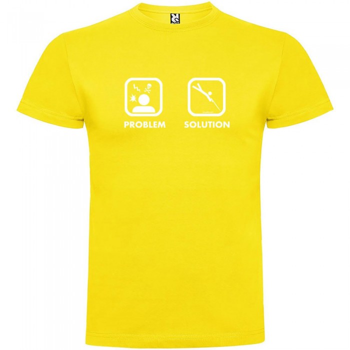 [해외]KRUSKIS 프로blem 솔루션 Spearfishing 반팔 티셔츠 10137538316 Yellow