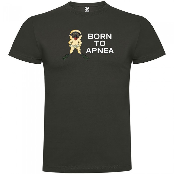 [해외]KRUSKIS Born To Apnea 반팔 티셔츠 10137538747 Dark Grey