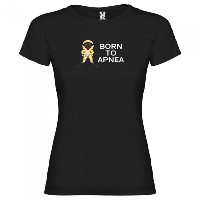 [해외]KRUSKIS 반팔 티셔츠 Born To Apnea 10137538753 Black