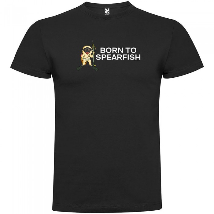 [해외]KRUSKIS Born To Spearfishing 반팔 티셔츠 10137538755 Black