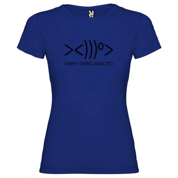 [해외]KRUSKIS Simply Diving Addicted 반팔 티셔츠 10137539036 Royal Blue