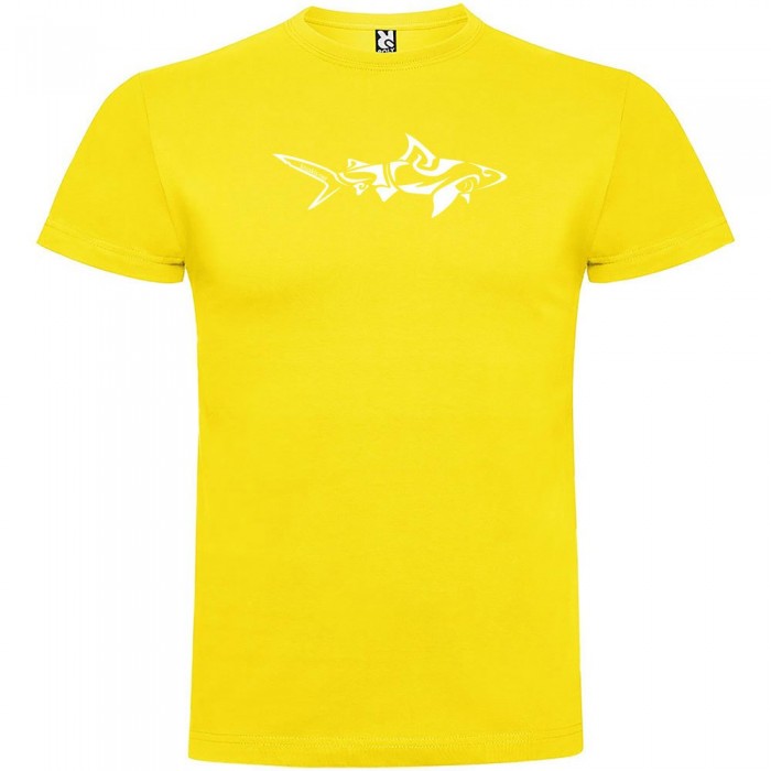 [해외]KRUSKIS Shark Tribal 반팔 티셔츠 10137539072 Yellow