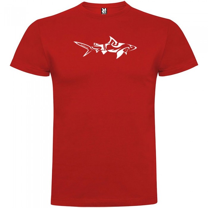 [해외]KRUSKIS Shark Tribal 반팔 티셔츠 10137539075 Red