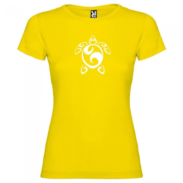 [해외]KRUSKIS Sea 터틀 Tribal 반팔 티셔츠 10137539087 Yellow