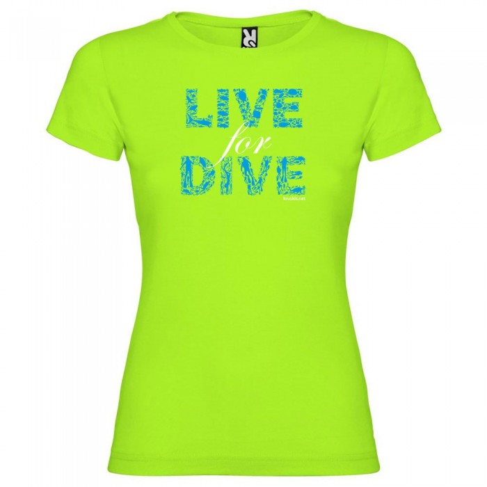 [해외]KRUSKIS 반팔 티셔츠 Live For Dive 10137539283 Light Green