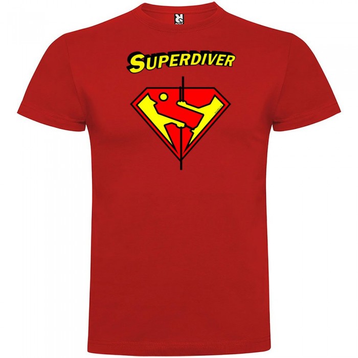 [해외]KRUSKIS Super Diver 반팔 티셔츠 10137539304 Red