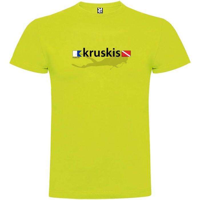 [해외]KRUSKIS Diver Flags 반팔 티셔츠 10137539330 Light Green