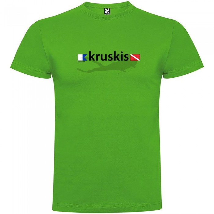 [해외]KRUSKIS Diver Flags 반팔 티셔츠 10137539333 Green