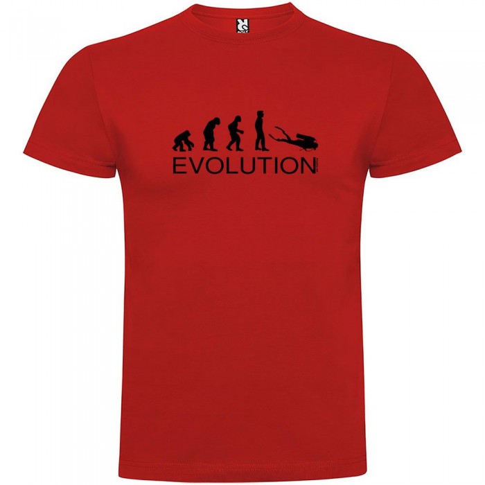 [해외]KRUSKIS Evolution Diver 반팔 티셔츠 10137539339 Red