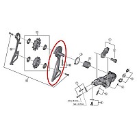 [해외]시마노 외부 풀리 캐리어 Dura Ace R9100 SS 11s 1137552028 Black