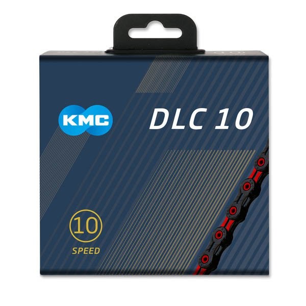 [해외]KMC 로드/MTB 체인 X10SL Super 라이트 1136711653 Black / Red