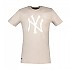 [해외]뉴에라 MLB Seasonal 팀 로고 New York Yankees 반팔 티셔츠 137533673 Med Beige
