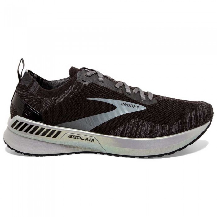 [해외]브룩스 Bedlam 3 Running Shoes 6137487465 Black / Blackened Pearl / White