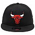 [해외]뉴에라 NBA 9Fifty Nos 950 Chicago Bulls 모자 137337695 Black / Oficial Team Colour