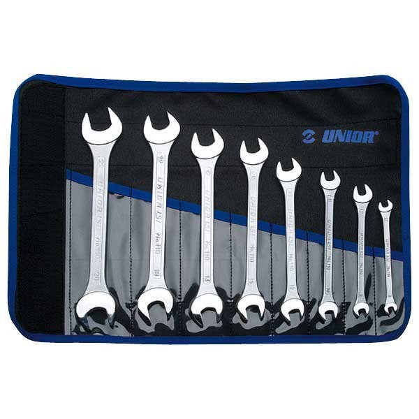 [해외]UNIOR 도구 8 Open End Wrench Set 1137598171 Silver
