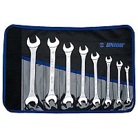 [해외]UNIOR 도구 8 Open End Wrench Set 1137598171 Silver