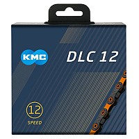 [해외]KMC 로드/MTB 체인 DLC 12 1137598707 Black / Orange