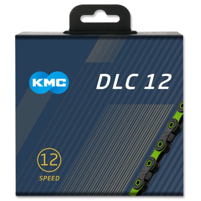 [해외]KMC 로드/MTB 체인 DLC 12 1137598710 Black / Green