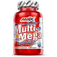 [해외]AMIX Multi Mega Stack 120 단위 중립적 맛 정제 3137599009 Red