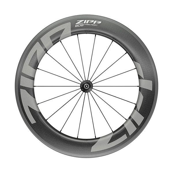 [해외]ZIPP 808 Firecrest Tubeless 도로 자전거 앞바퀴 1137606536 Black