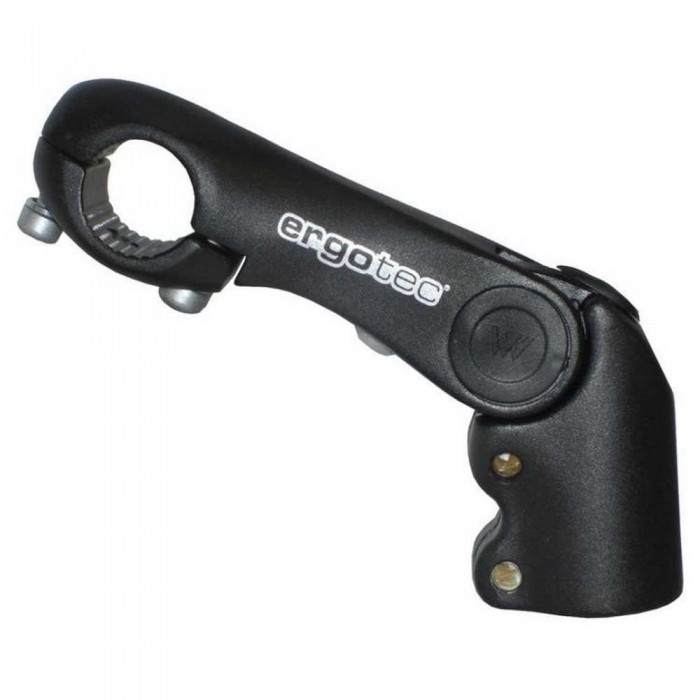 [해외]ERGOTEC Kobra Vario A-Head 40 25.4/28.6 mm 조절 가능한 스템 1137491572 Black