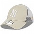 [해외]뉴에라 New York Yankees MLB E 프레임 Trucker League Essential 모자 137515275 Med Beige