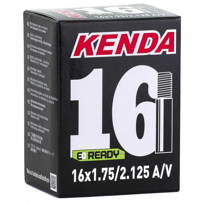 [해외]KENDA Schrader 28 mm 내부 튜브 1137615398 Black