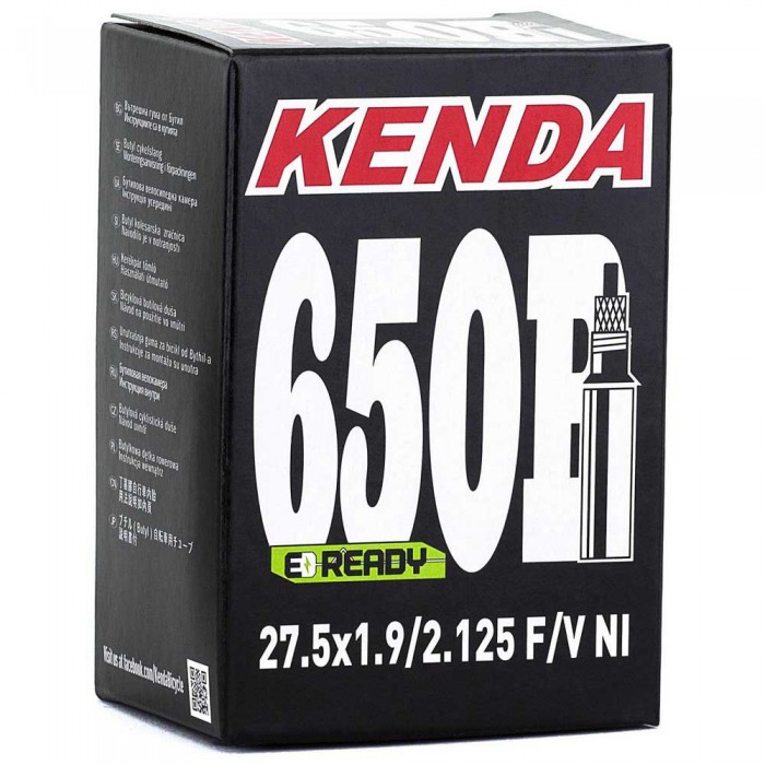 [해외]KENDA Presta 32 mm 내부 튜브 1137615403 Black