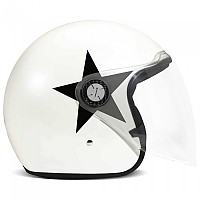 [해외]DMD P1 오픈 페이스 헬멧 9137444152 Star White