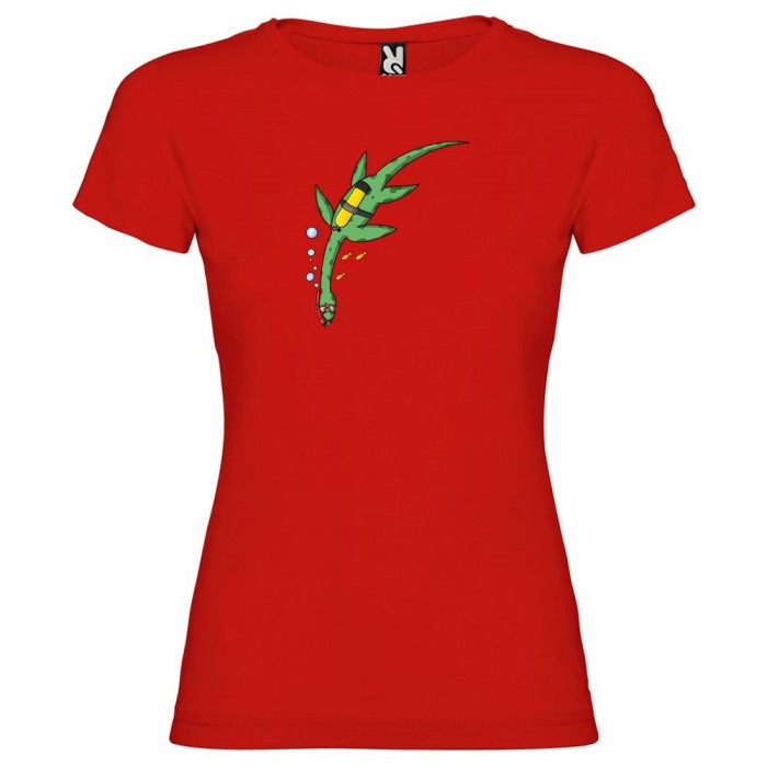 [해외]KRUSKIS Dino Dive 반팔 티셔츠 10137623015 Red